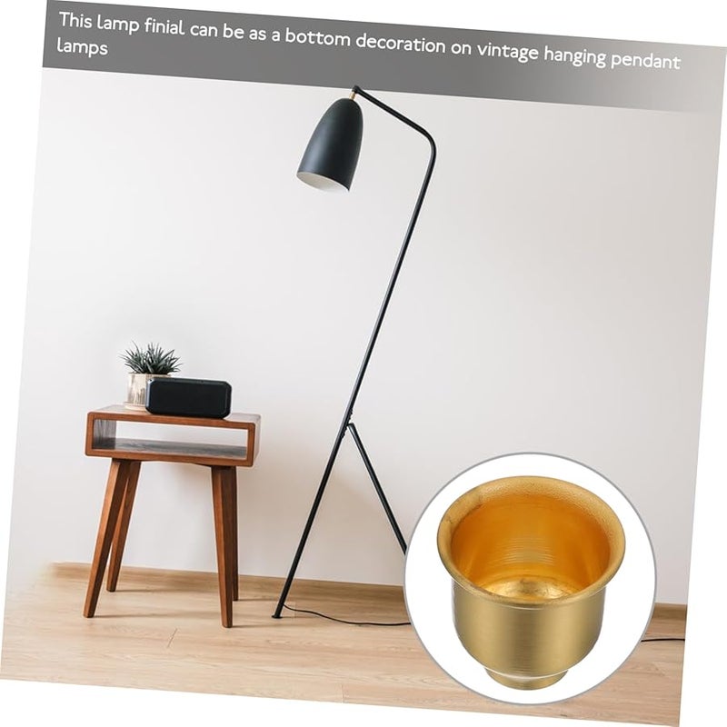 Brass Rolled Edge Candle Lamp Holder for Tealight and Votive Safe Decor Lighting - Image 4